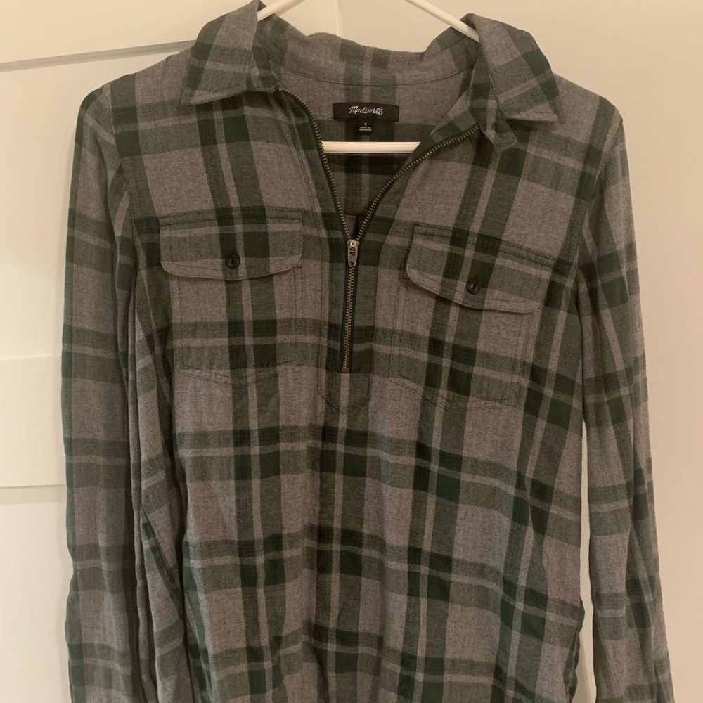 Madewell plaid pullover